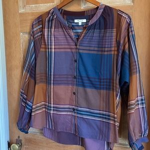 Madewell puff sleeve blouse NWO tags